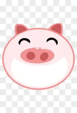卡通小猪图片素材免费卡通小猪png设计图片大全图精灵
