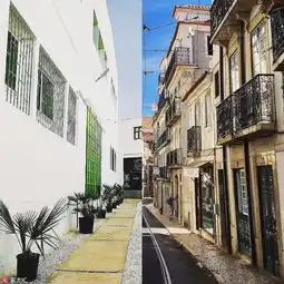 另类秀恩爱国外异地情侣拼接旅行照
