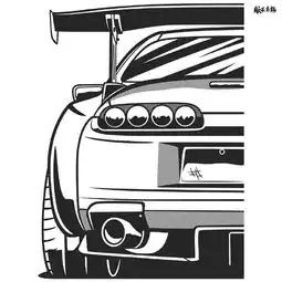 一波jdm头像插画,经典传承
