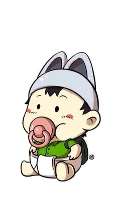 可爱的小娃娃情侣qq皮肤图片
