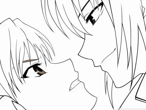 铅笔素描的情侣画16张
