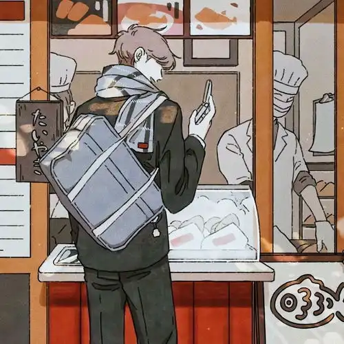动漫情侣头像愿将来胜过往
