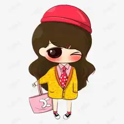 戴帽子女孩素材图片免费下载高清卡通手绘png千库网图片编号3275891
