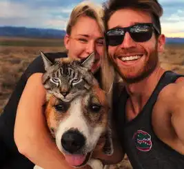 天敌变挚友百万粉丝见证下的猫狗版旅行的意义
