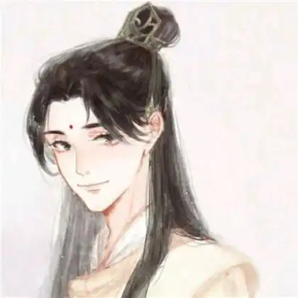 好看唯美最迷人的古风动漫情侣头像一男一女图片
