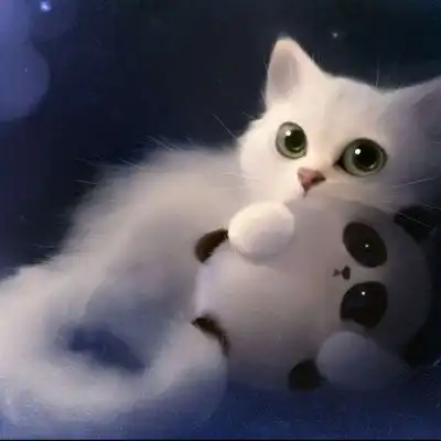 猫头像可爱图片呆萌小奶猫头像大全

