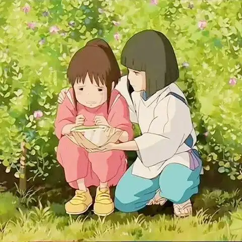 宫崎骏电影里的甜甜情头
