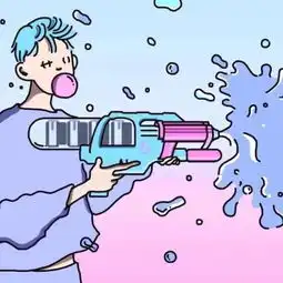 我想找到这情侣头像的另外一张男的不要有水印
