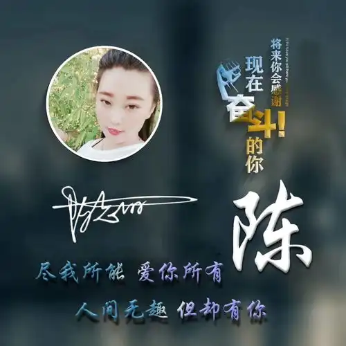 用你的名字做微信头像,超好看的姓氏签名头像,粉丝福利,请查收
