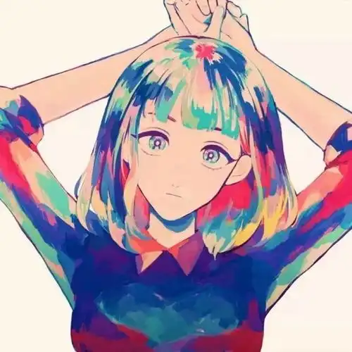 动漫情侣头像一男一女
