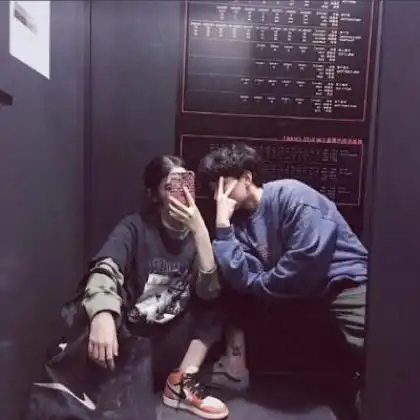 低调情侣头像,不管你是高调还是低调只要幸福就好
