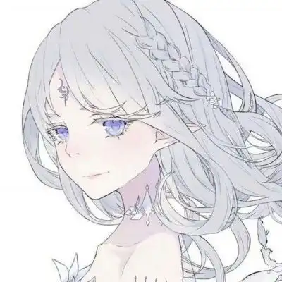 丧头像动漫女暗黑系二次元女生头像
