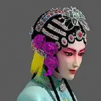 戏曲花旦头像图片大全京剧唱戏曲花旦人物头像
