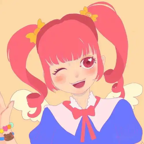 板绘小教程天使少女头像,最甜不过双马尾
