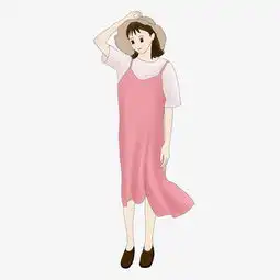 夏季海滩海边草帽女孩图片素材其他格式下载动漫人物大全

