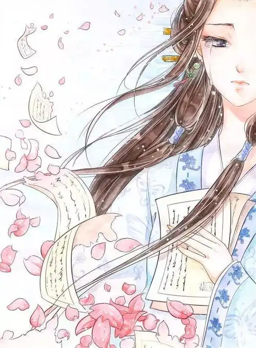 原画板绘插画绘画学习,200种美少女线稿素材拿走不谢
