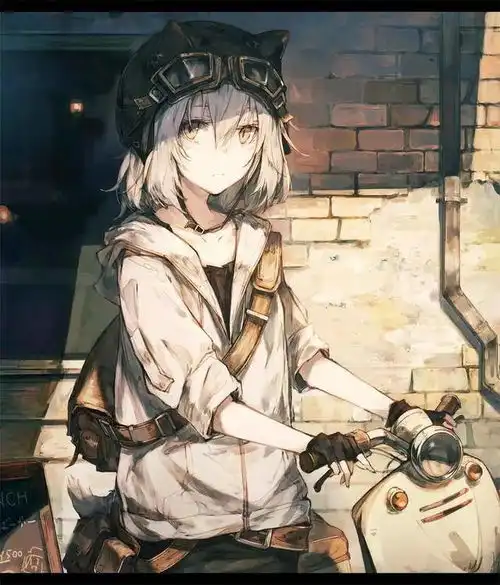 斑驳感的配色日本画师柏井的插画作品欣赏
