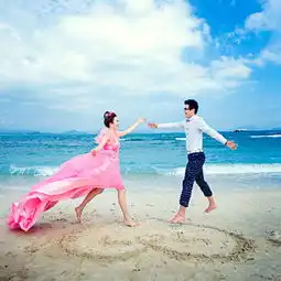 三亚婚纱照三亚婚纱照图片三亚婚纱照风格欣赏wed114结婚网
