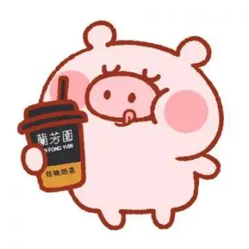 可爱卡通小猪头像情侣一人一张他大概太高注意不到我
