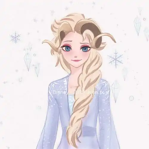 当迪士尼公主遇上十二星座,木兰是狮子座,艾莎女王变白羊
