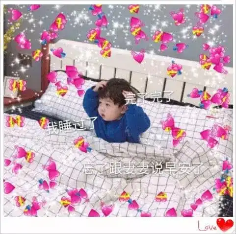 ins情人节专属表情包
