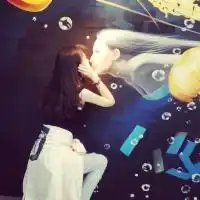 2014好看的情侣头像一左一右你的名字早已在我心上生根发芽
