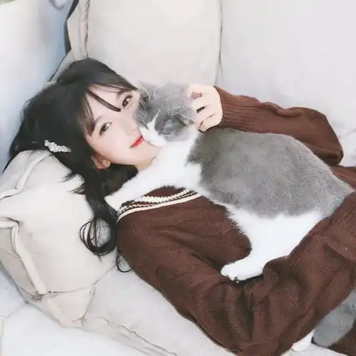 抱猫咪头像太赞了

