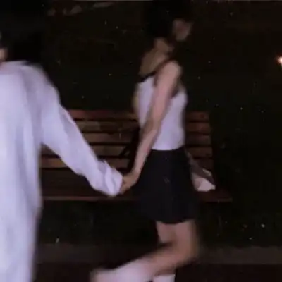 超甜的情侣头像一人一半
