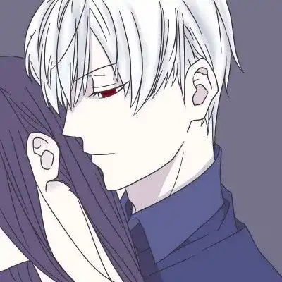 高冷情侣头像一男一女动漫快到碗里来
