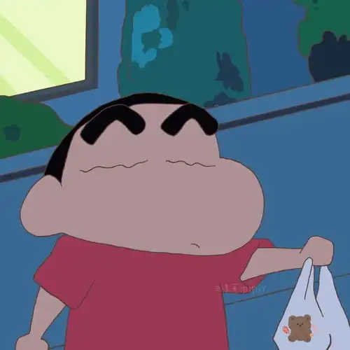 一波蜡笔小新情侣头像

