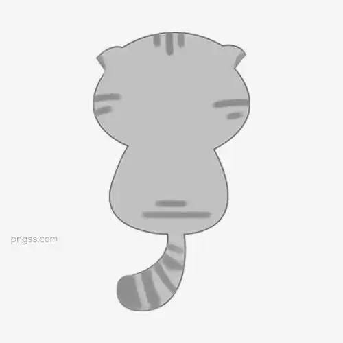灰色的猫手绘设计图图片大小2000x2000px图片尺寸15.27mb来自png搜索网pngss.com免费免扣png素材下载背影动物耳朵灰色卡通卡通手绘可爱猫咪美丽设计
