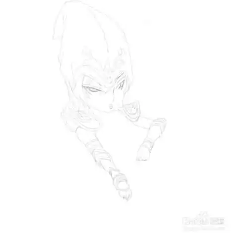 寒冰射手怎么画
