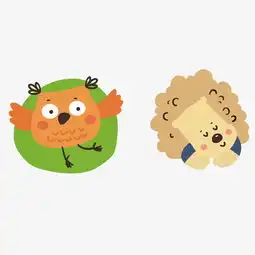 可爱动物造型手绘图片素材其他格式下载动漫人物大全

