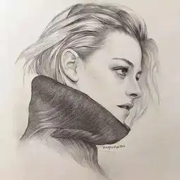酷爱这些速写风的素描插画,同一根铅笔,画出了素描简洁明朗的美
