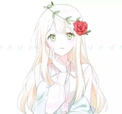 头像一波美美哒插画头像
