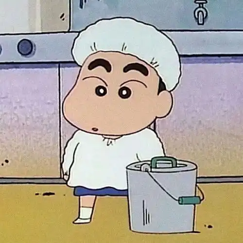 蜡笔小新头像点赞好运
