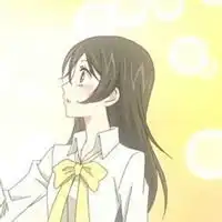元气少女缘结神情侣头像一左一右
