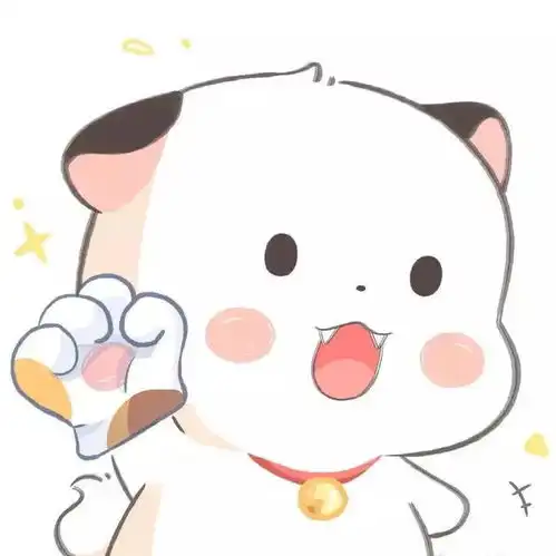 抖音很火的胖胖的三团头像,太可爱辽
