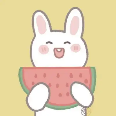 季清可爱手绘卡通唯美情侣头像
