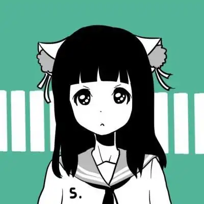 二次元cp情侣头像卡通呆萌一对甜甜可爱点
