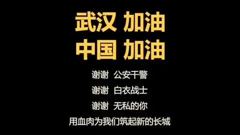 世间美好与你环环相扣武汉疫情致敬英雄
