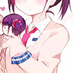再求一波动漫百合头像要多一点可爱的正脸看清楚动漫的
