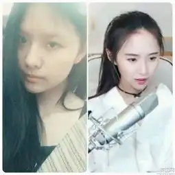 美女主播出名前后对比照网友差距太大,不敢认图
