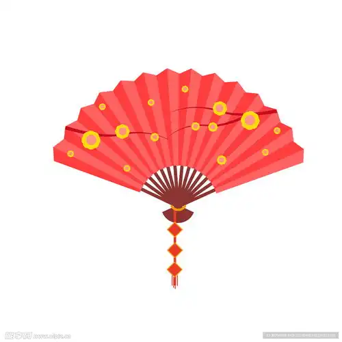 扇子设计图卡通设计
