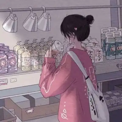 汐颜.不太明显的情头动漫可爱情侣头像我要个性网
