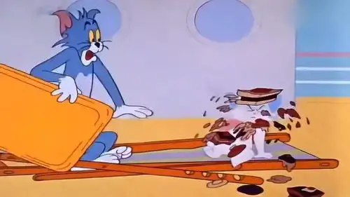 猫和老鼠汤姆喜欢上了白猫,可是杰瑞并不同意
