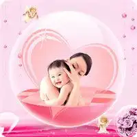 妈妈和宝宝漫画头像微信头像图片大全
