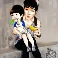 爸爸去哪儿qq头像qq皮肤大全
