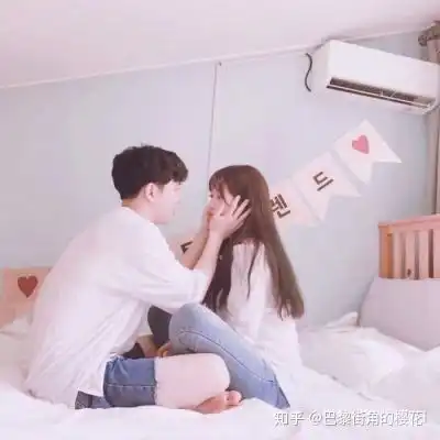 情侣头像,拿图点赞
