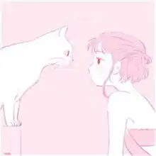 二次元可爱女生头像难过的时候不知道怎么办
